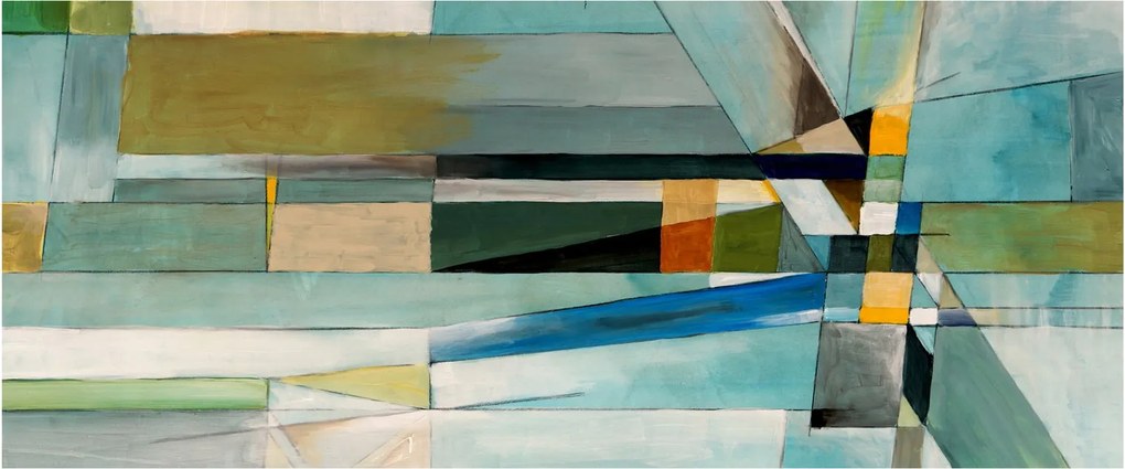 Obraz - Abstrakcia (120x50 cm)