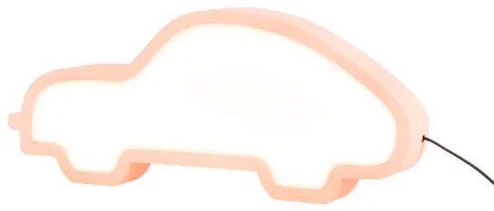 LED detská stolná lampa CAR LED/11W/230V ružová