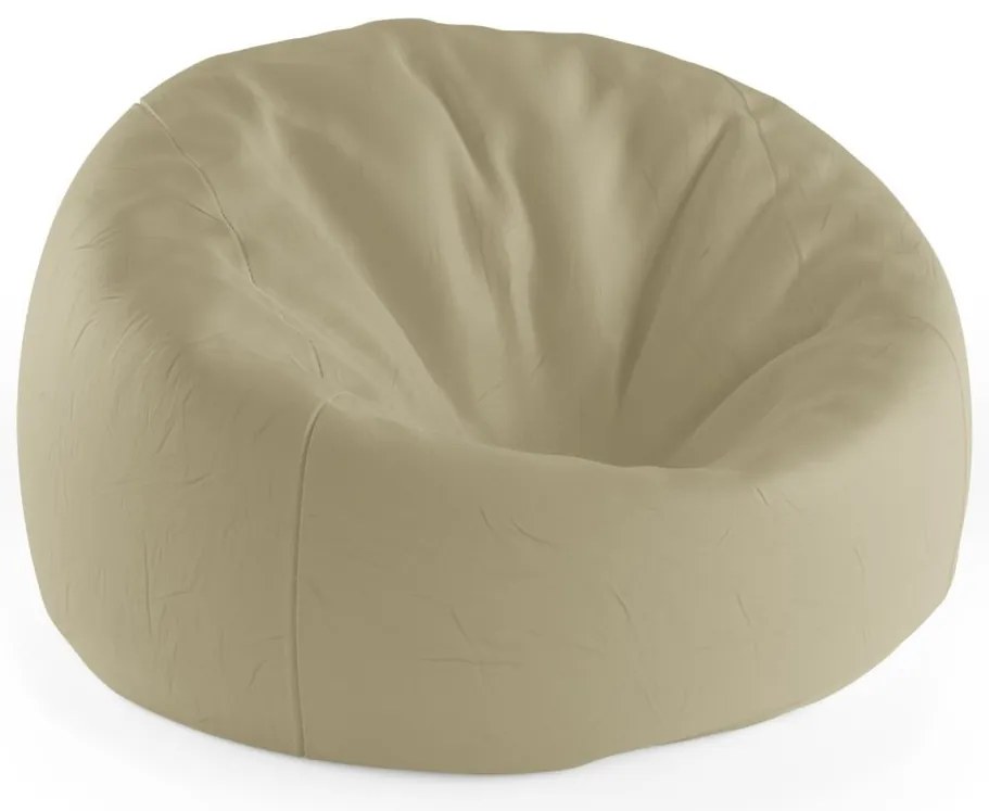 Sedací vak Cocoon žltohnedá, béžová