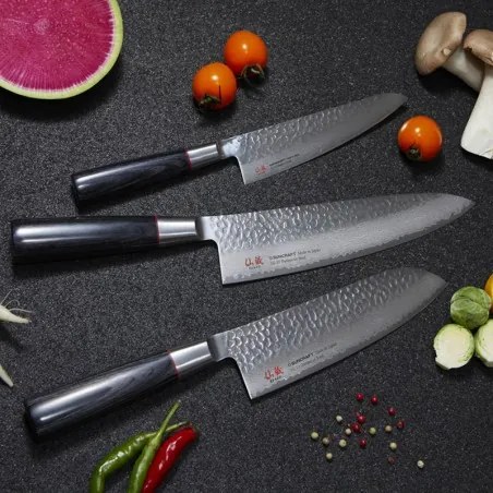 nůž Santoku (167mm) Suncraft Senzo Classic Damascus vg-10