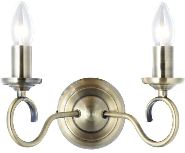 GLOBO 69003-2W - Nástenné svietidlo TRUNCATUS 2xE14/40W/230V