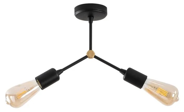 Stropní svítidlo SPARROW II černé