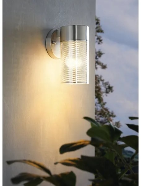 Eglo 98741 - Vonkajšie nástenné svietidlo FANTECOLO 1xE27/28W/230V