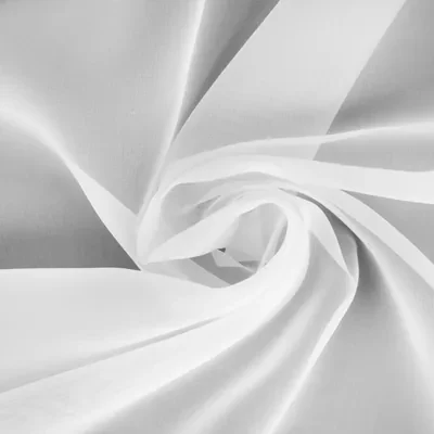Záclona do obývačky biela SIMONE 400 x 170 cm