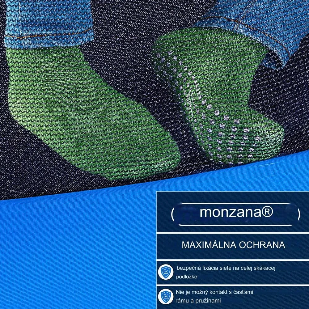 InternetovaZahrada Trampolína Ø305 cm s bezpečnostnou sieťou vo vnútri