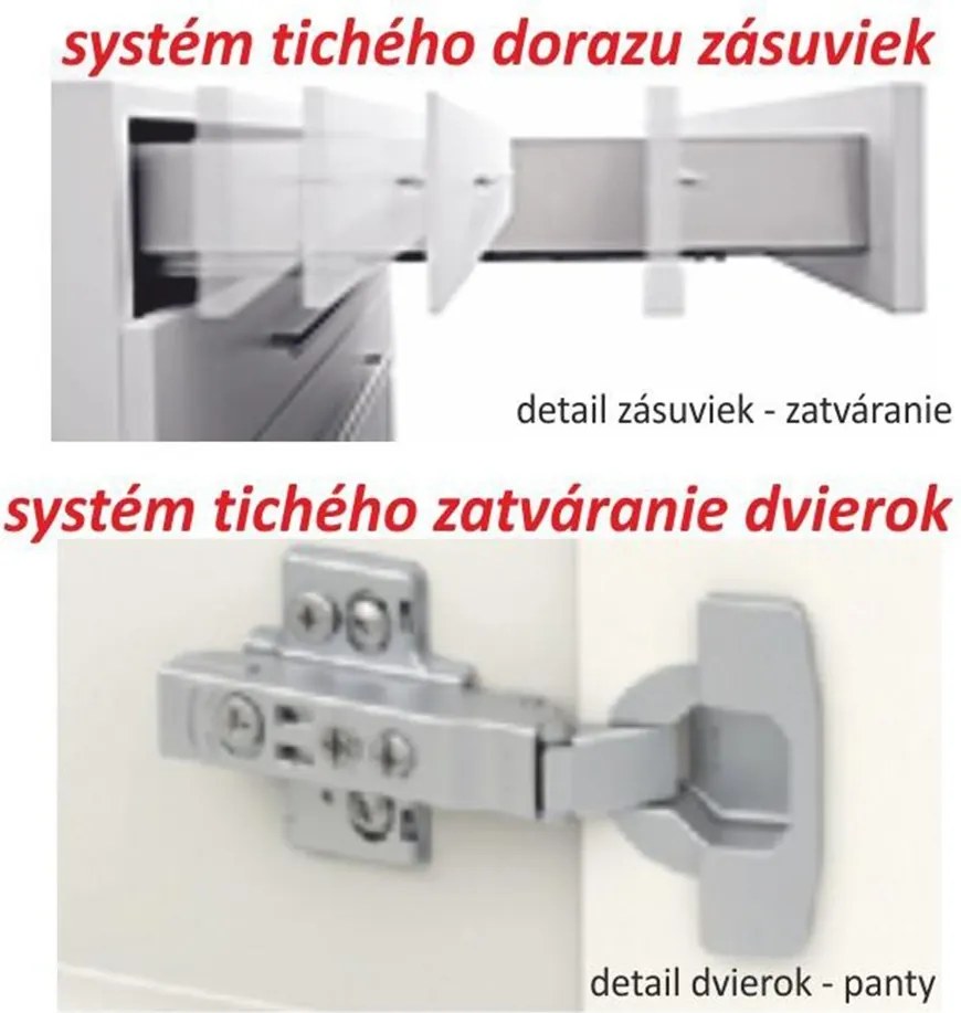 Kuchynská skrinka na sporák Line D60 KU - dub sonoma / biela