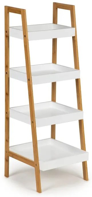 Moderný regál vhodný do každej izby v univerzálnej kombinácii farieb