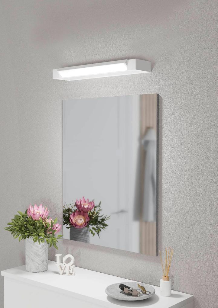 EGLO LED kúpeľňové svetlo nad zrkadlo GEMILIANA, 8,9W, denná biela, chrómované