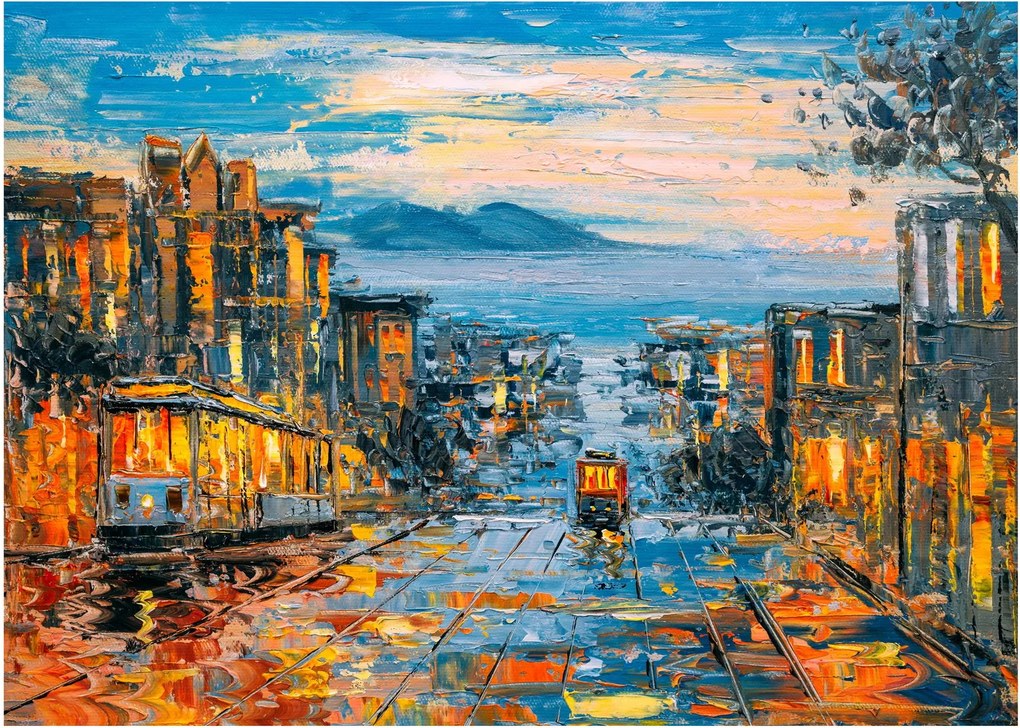 Obrázok - Cable Car, San Francisco (70x50 cm)