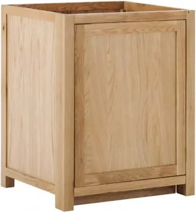 Spodná kuchynská skrinka z masívu na vstavanú umývačku riadu, rozmer 70×60×86 cm