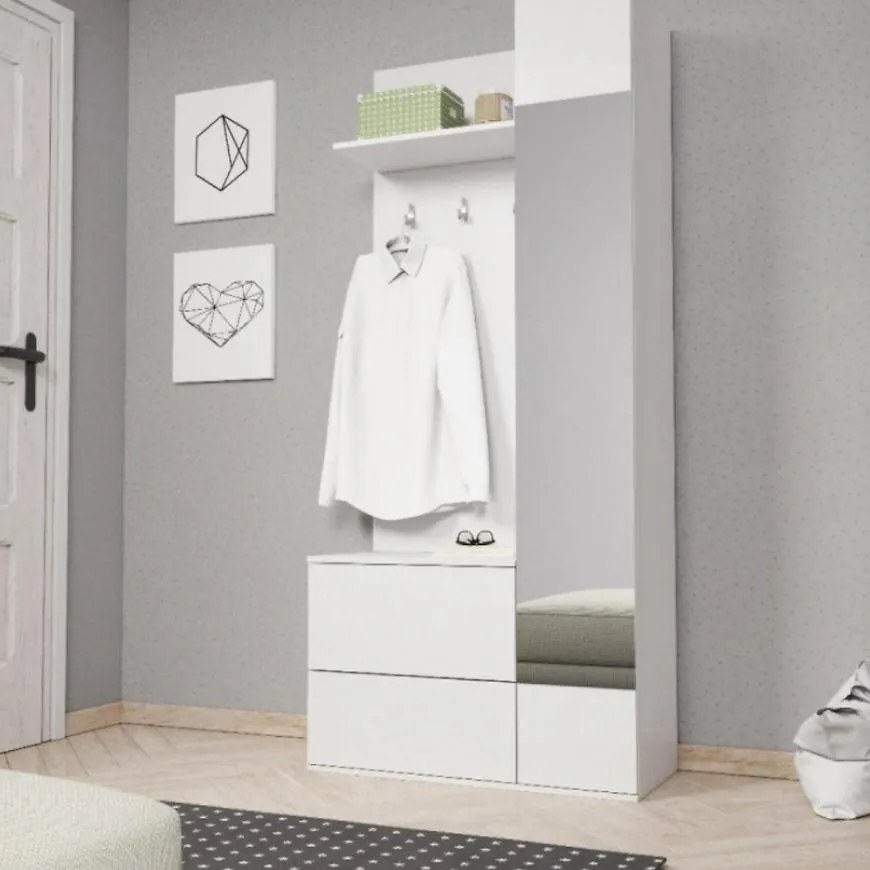 Predsieňový nábytok Green biela