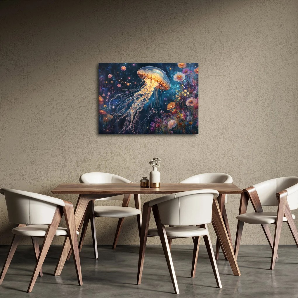 Obraz - Magická medúza (70x50 cm)