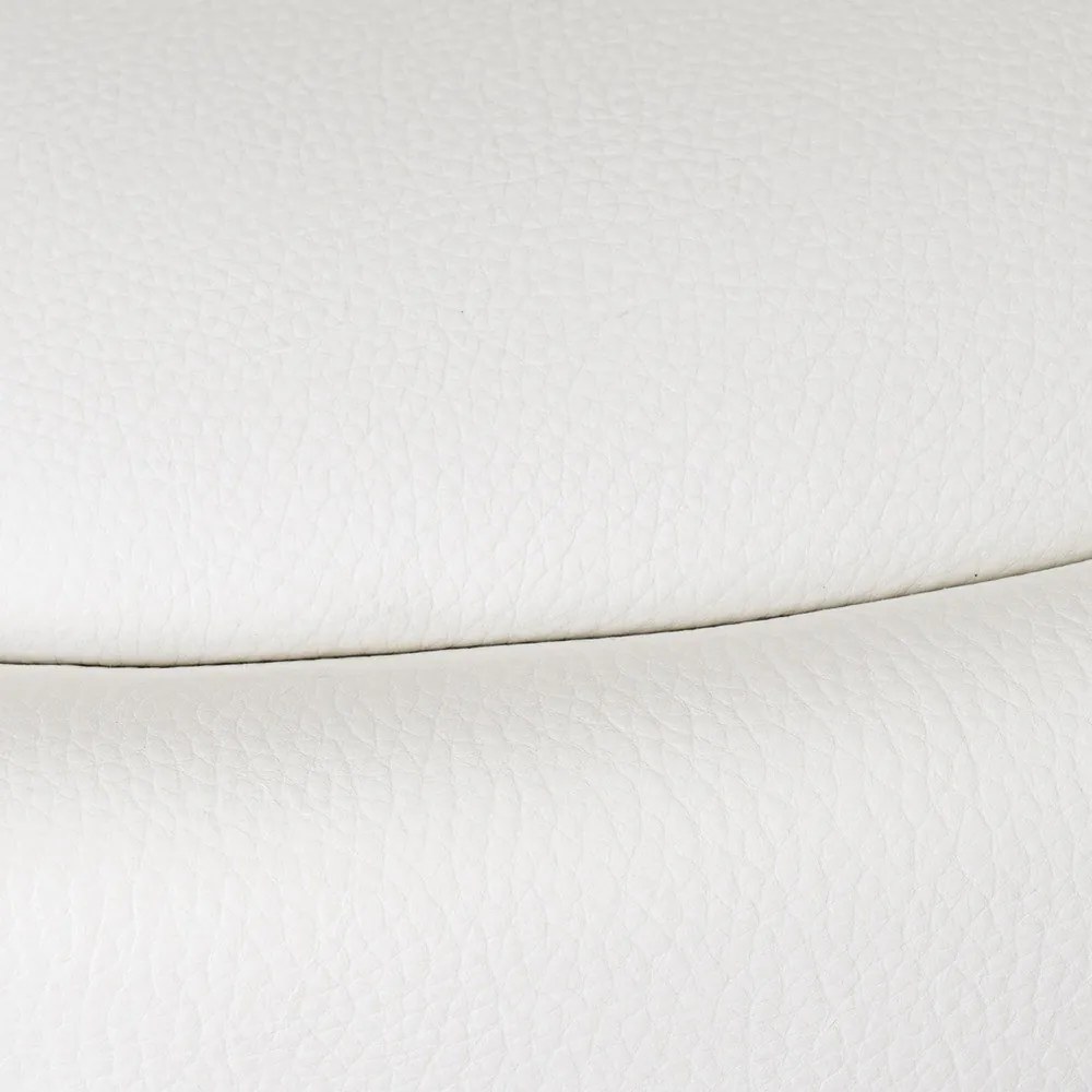 Biele barové stoličky s nastaviteľnou výškou z imitácie kože v súprave 2 ks (výška sedadla 72 cm) – Casa Selección