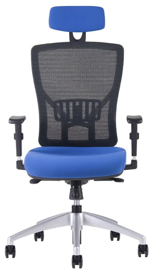 Kancelárska ergonomická stolička Office Pro HALIA MESH SP – s podhlavníkom, viac farieb Modrá 2621