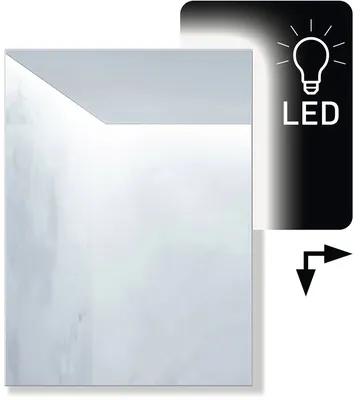 LED zrkadlo do kúpeľne s osvetlením Ambiente 70 x 50 cm 410-814