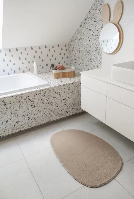 Kúpeľňový koberček LOFT SHAPE béžový