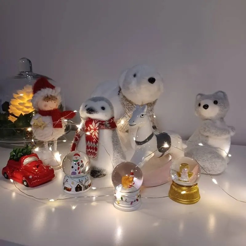 DECOLED Holčička a chlapeček, 6 x 5 x 18 cm