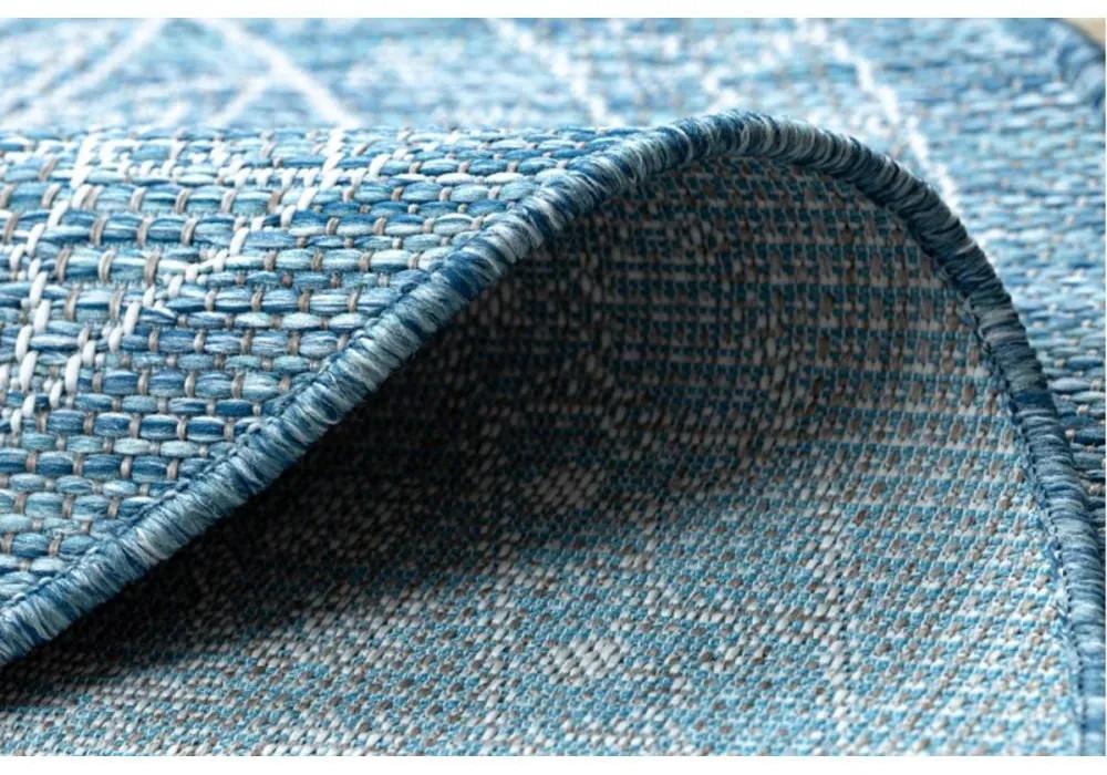 Kusový koberec Bineas modrý kruh 120cm