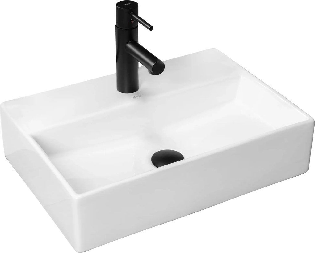 Rea Valeria N umývadlo, 51 x 36 cm, biela, REA-U5000