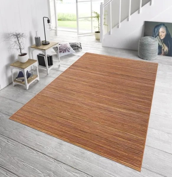 NORTHRUGS - Hanse Home koberce Kusový koberec Lotus Terra Orange Meliert – na von aj na doma - 160x230 cm