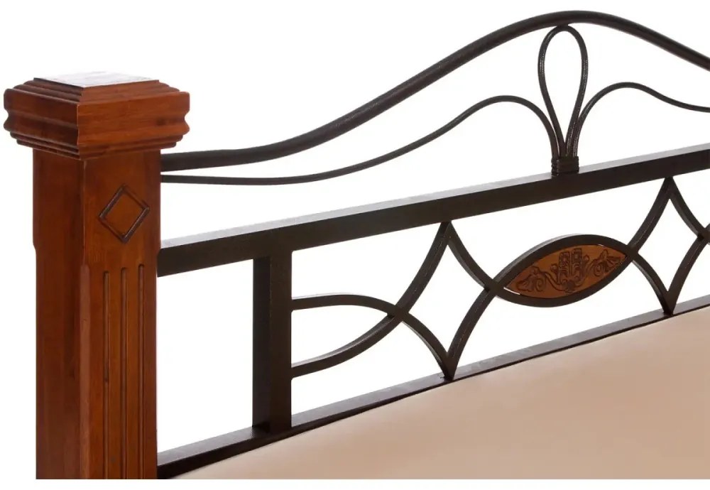 furniture-nabytek.cz - Postel Byzanz 200x200 hnědá