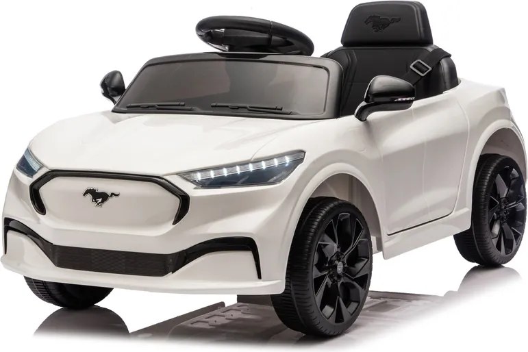 LEAN CARS Ford Mustang Mach-E White 24V batéria