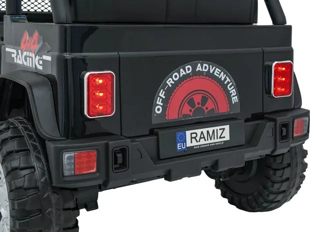 Elektrické autíčko Jeep BEAST 4x4 čierne