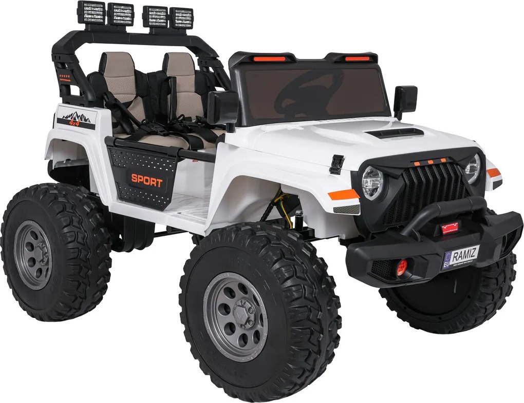 Ramiz Extrémne športové vozidlo 4x4 Variabilná veľkosť Biela
