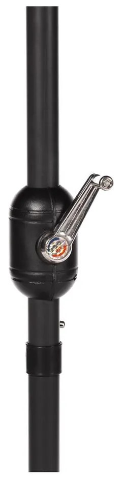 Čierny slnečník ø 300 cm Happy Sun – Bonami Essentials