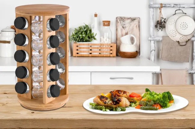 Sada koreničiek ROTOR na otočnom stojane