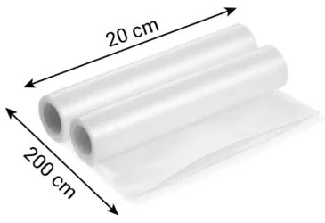 Tescoma Vákuovacia fólia 4FOOD 20 x 200 cm, 2 ks, S