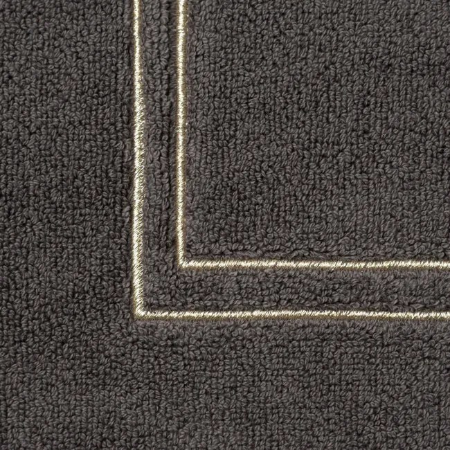 Kúpeľňový koberček OLIVIA 03 oceľový