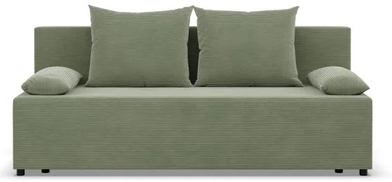 Dvojmiestna pohovka FERMO Poso rozkladacia, svetlozelená