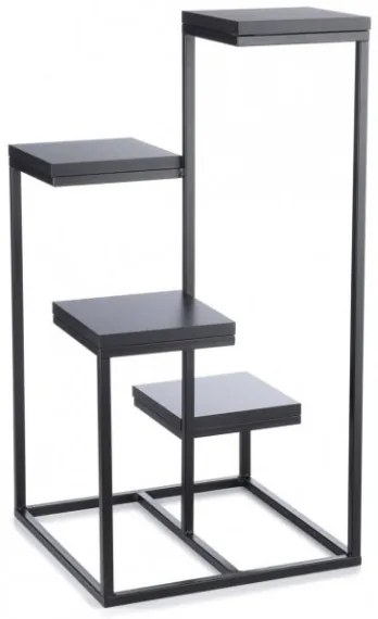 Stojan na kvety KASKADA 79x40 čierna