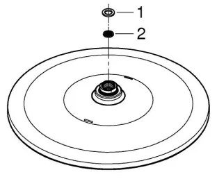 GROHE 26569000 - Hlavová sprcha RAINSHOWER 310 mm, lesklý chróm