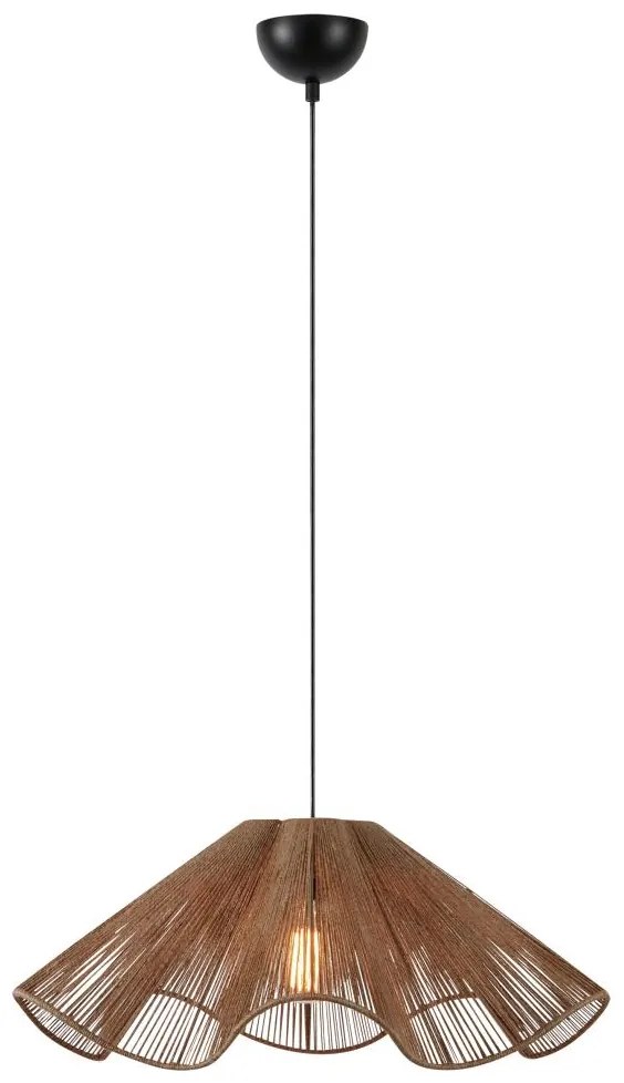 Markslöjd 108681 - Luster na lanku NAMI 1xE27/40W/230V hnedá