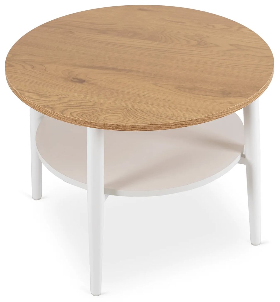 PROXIMA.store - Dizajnový konferenčný stolík PAULO FARBA: čierna, Materiál: orech