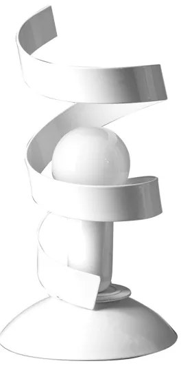 ONLI - Stolná lampa ZOE 1xE14/6W/230V 22 cm biela