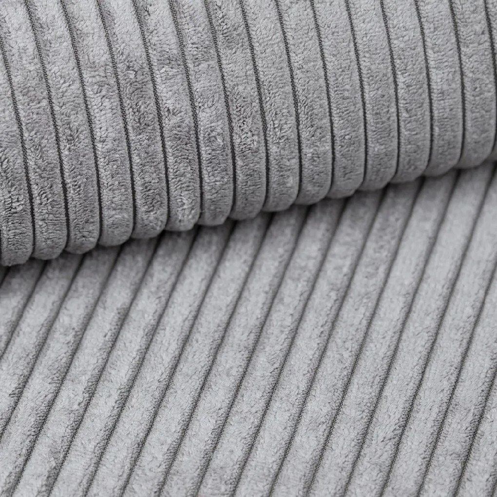 AKCIA Svetlosivá rozkladacia rohová pohovka TAFIRA, obojstranná II. akosť