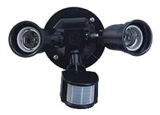 Vonkajšie nástenné svietidlo s PIR čidlom T272 2xE27/150W IP44