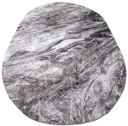 Koberec MAYA PR117 viacfarebný / sivý ovál