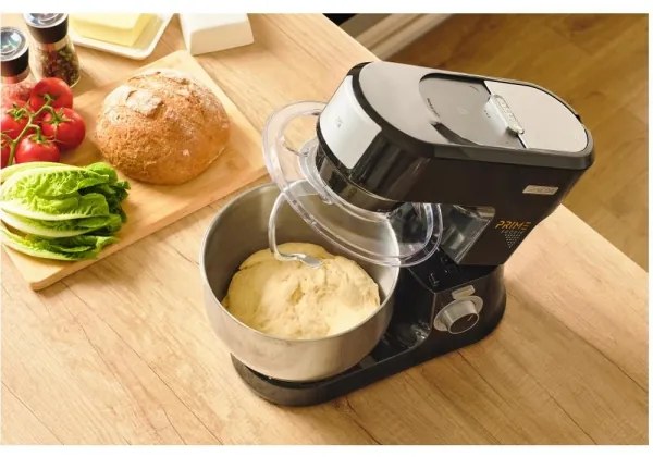 Sencor - Kuchynský robot s nerezovou miskou 1000W/230V čierny