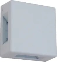 BRILAGI - LED Vonkajšie nástenné svietidlo QUADRAY LED/6W/230V biele IP54