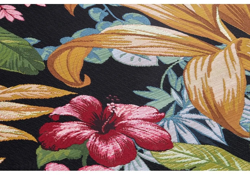 Čierny vonkajší koberec 80x165 cm Flair – Hanse Home