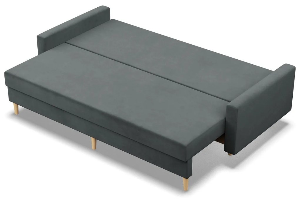 Veľká rozkladacia pohovka ETNA Sivá