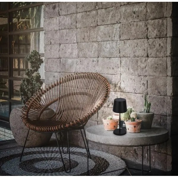 Briloner 7423015 - LED Stmievateľná stolná lampa LED/2,6W/5V IP44 čierna