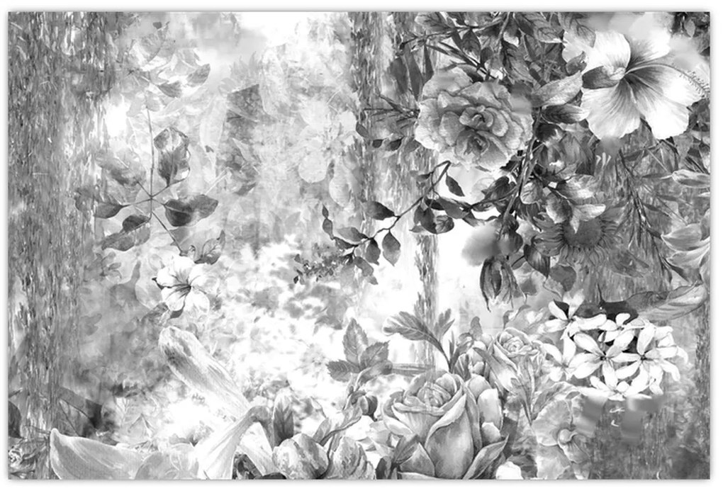 Obraz - Romantická záhrada (90x60 cm)