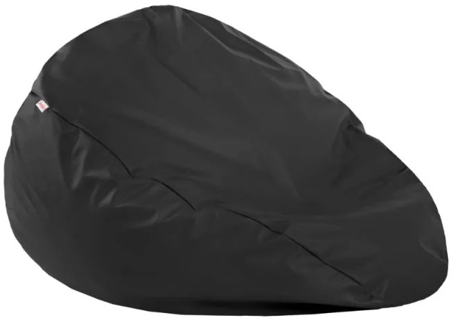 Sedací vak SAKO čierny ekokoža