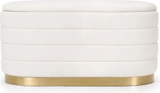 Taburetka BELLA krémová