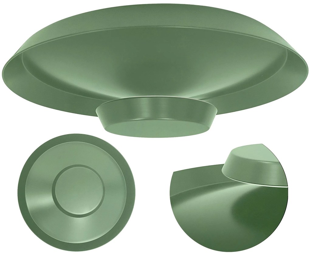 Toolight Toolight, LED stropné svietidlo 40cm, 14W, APP1460, zelená, OSW-04188